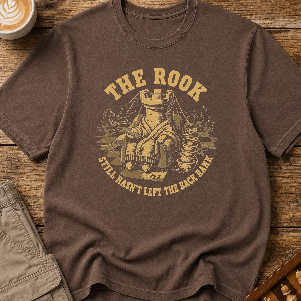 The Rook Still Hasn't Left The Back Rank T-Shirt