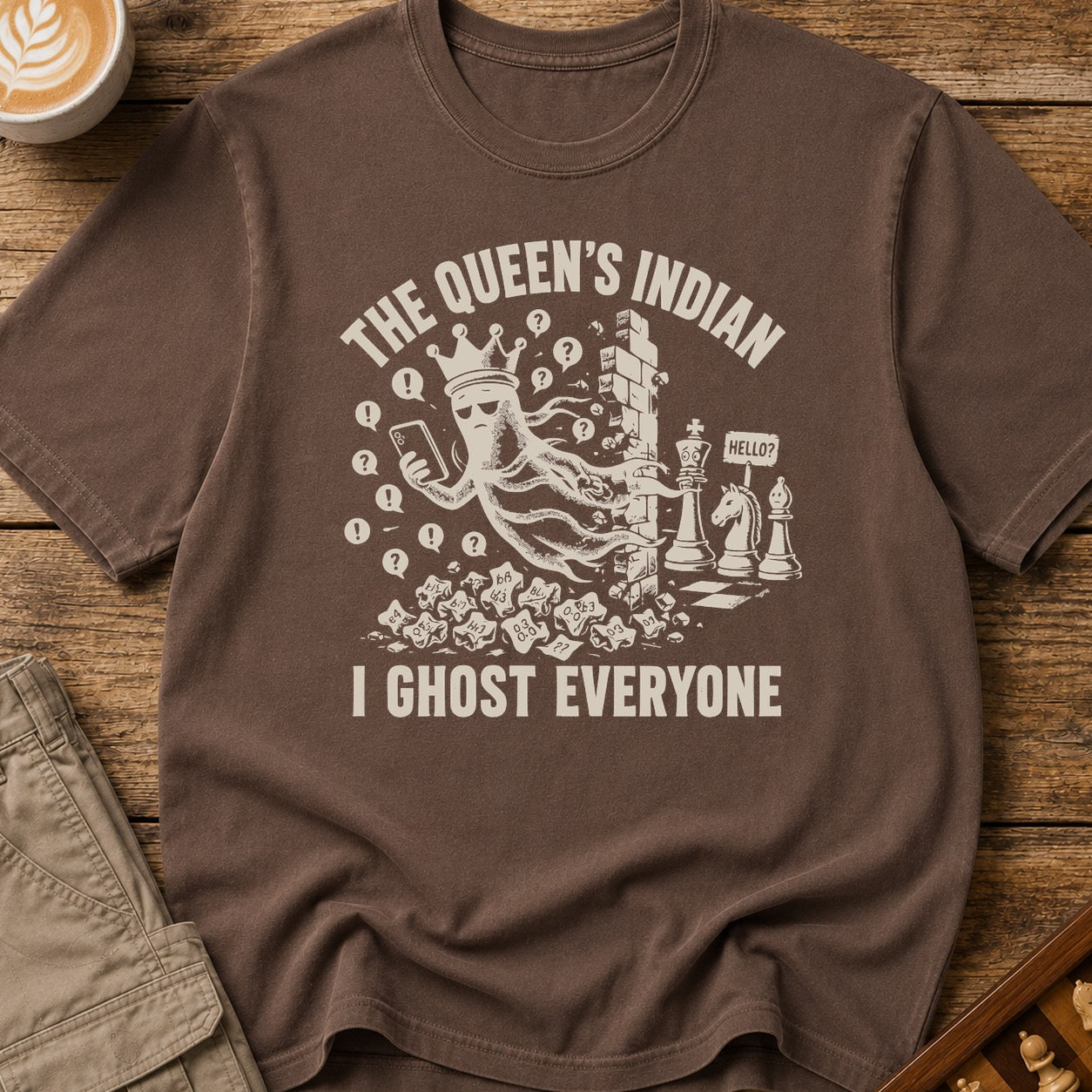 The Queen's Indian I Ghost Everyone II T-Shirt