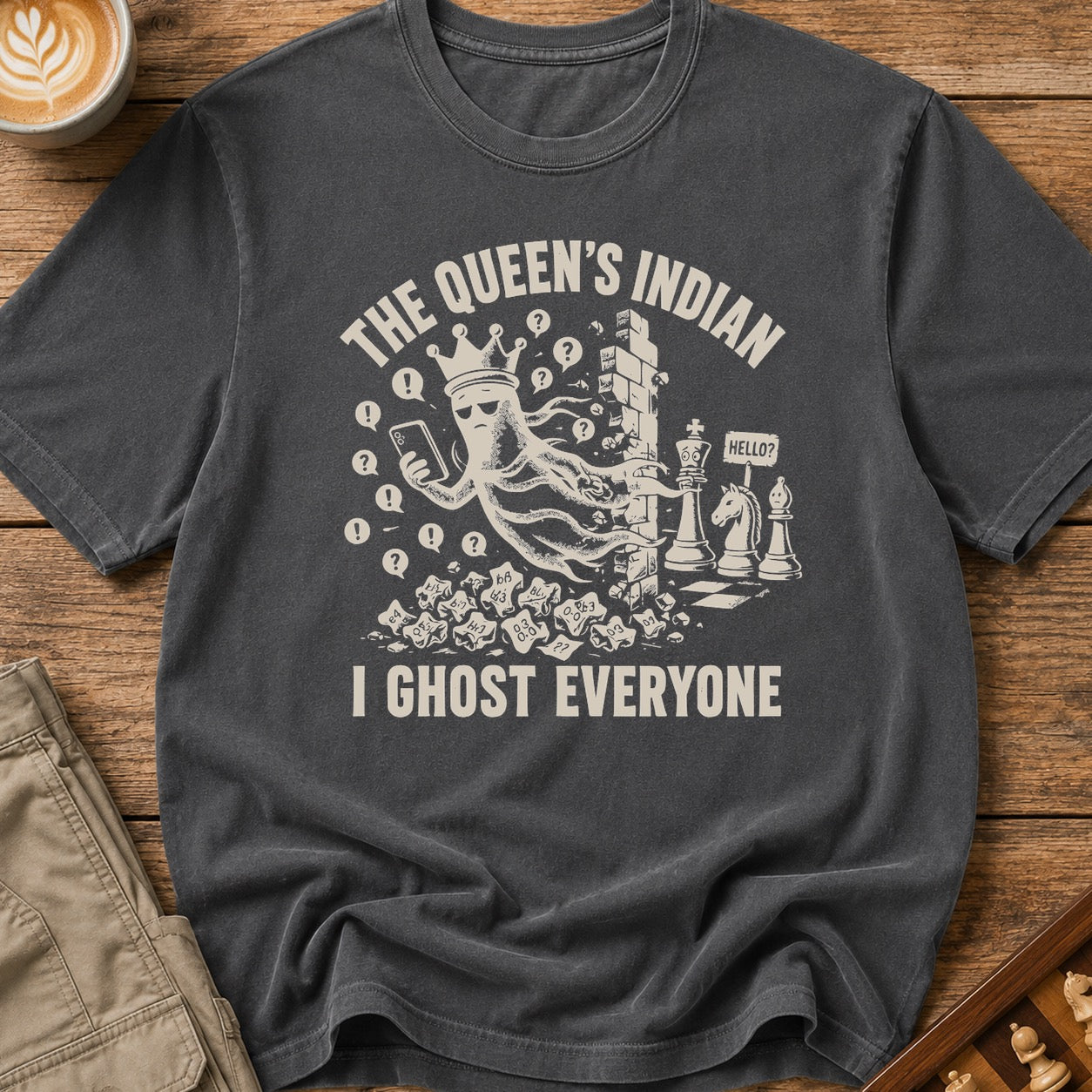 The Queen's Indian I Ghost Everyone II T-Shirt