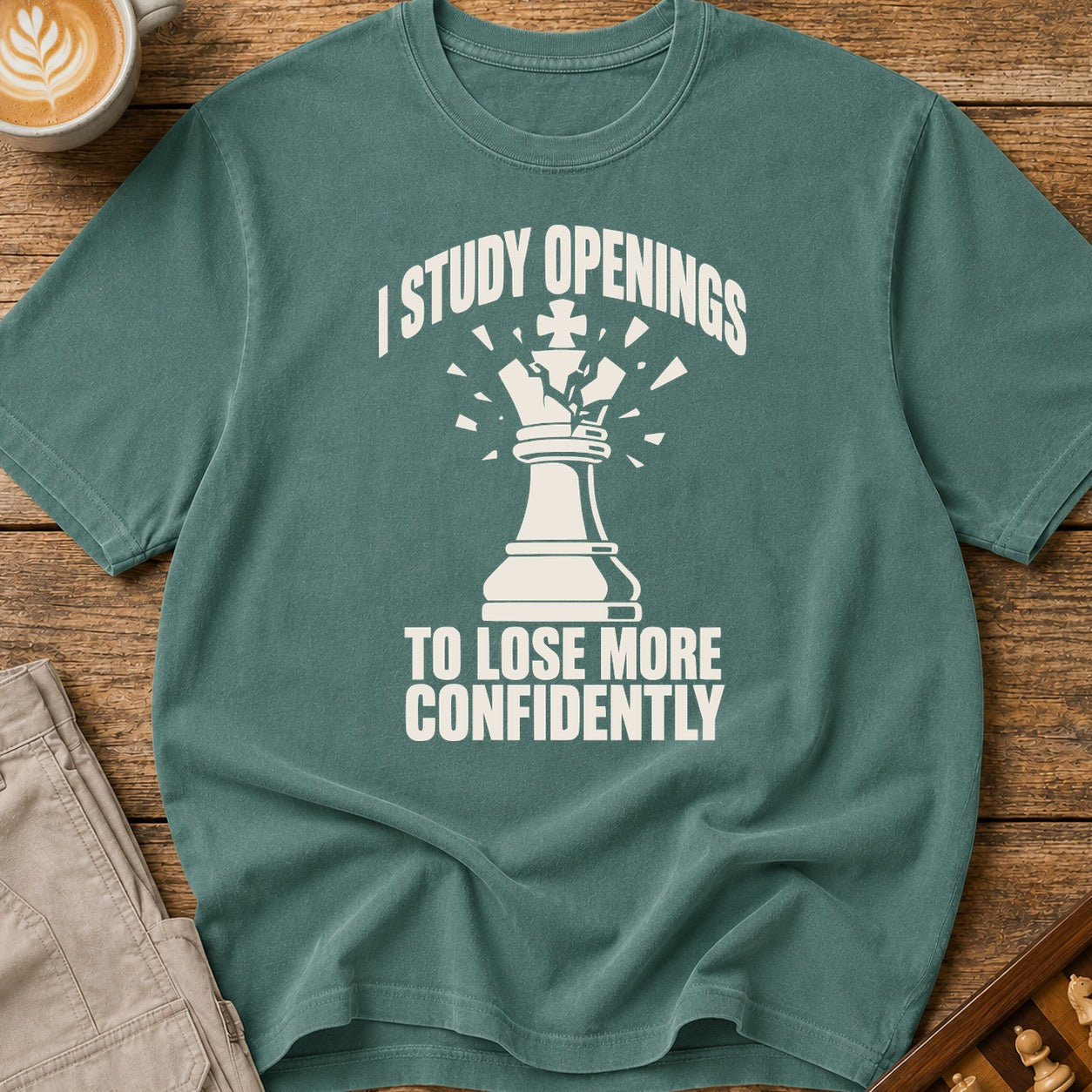 I Study Openings To Lose More Confidently T-Shirt