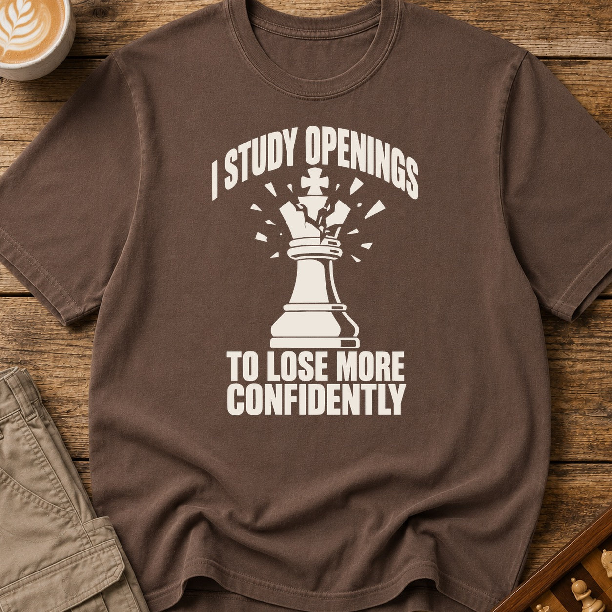 I Study Openings To Lose More Confidently T-Shirt