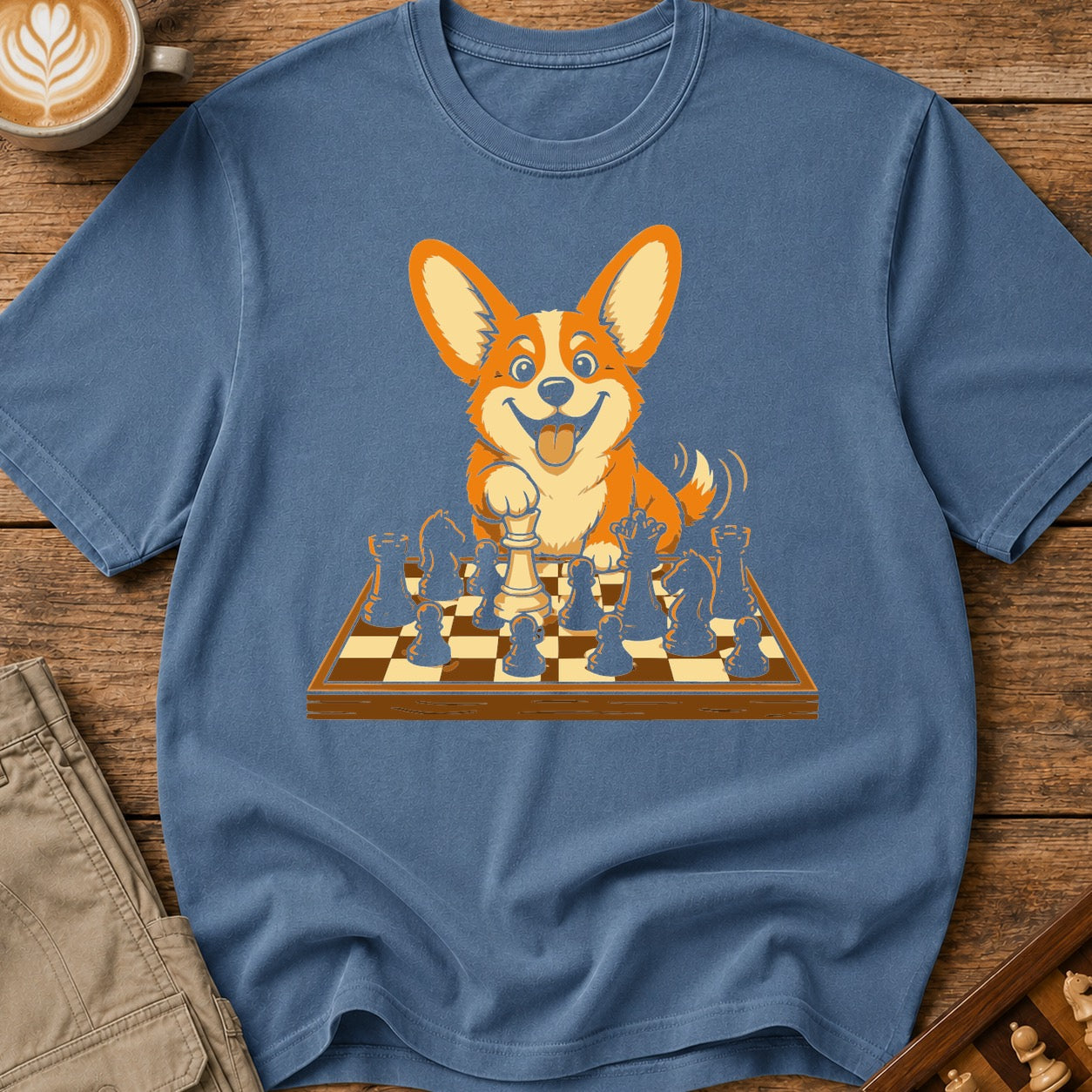Caped Crusader Corgi T-Shirt