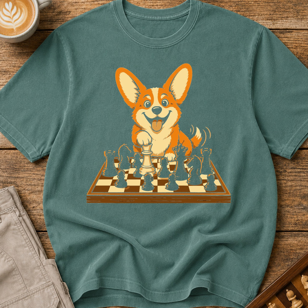 Caped Crusader Corgi T-Shirt