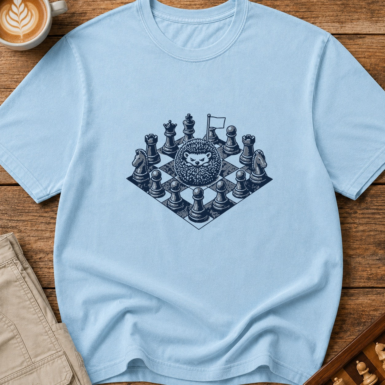 Chess Set Study T-Shirt