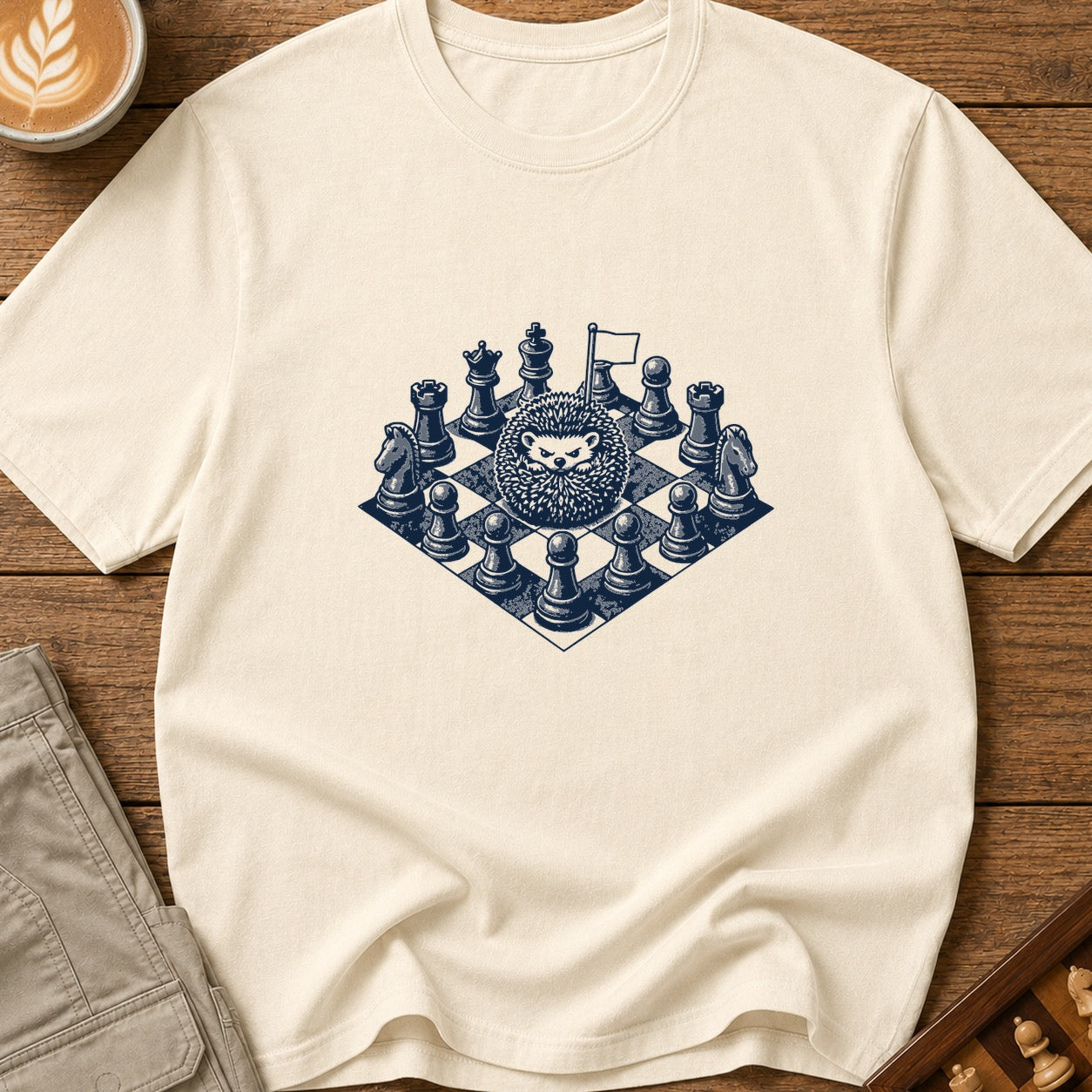 Chess Set Study T-Shirt