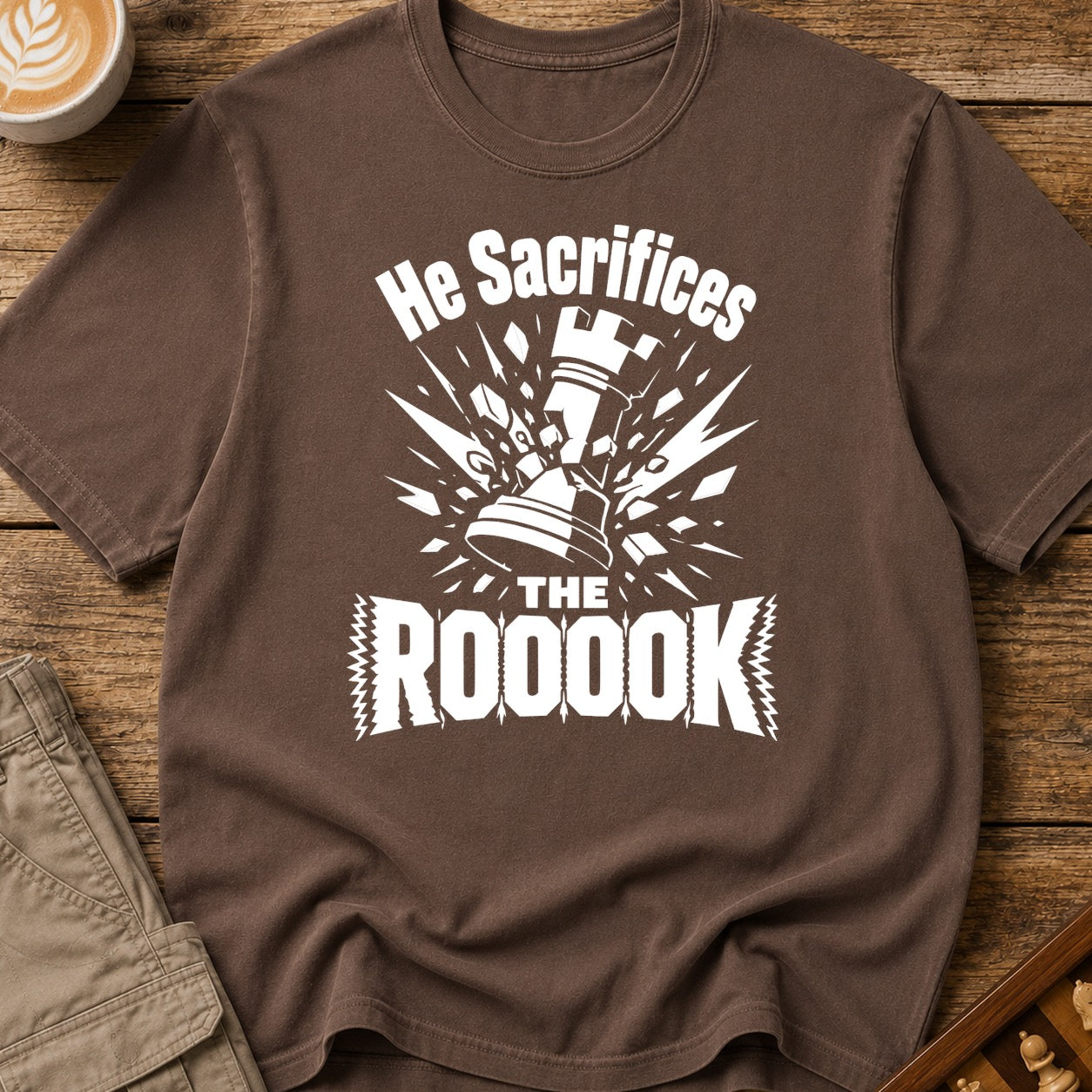 He Sacrifices The Roooook T-Shirt