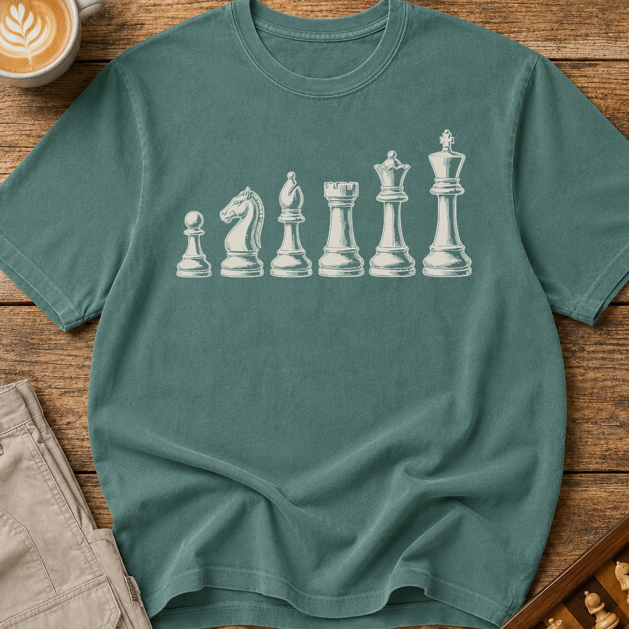Piece Lineup Minimal T-Shirt