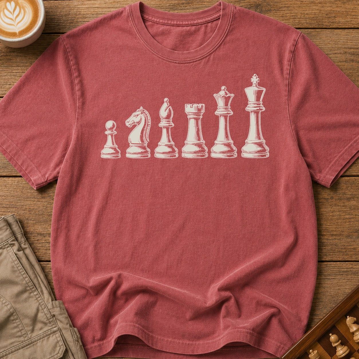 Piece Lineup Minimal T-Shirt