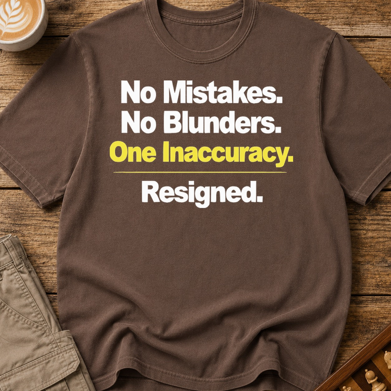 One Inaccuracy Resigned T-Shirt