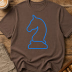 Knight Blue Outline T-Shirt
