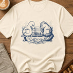 Coffee And Chess Critters T-Shirt