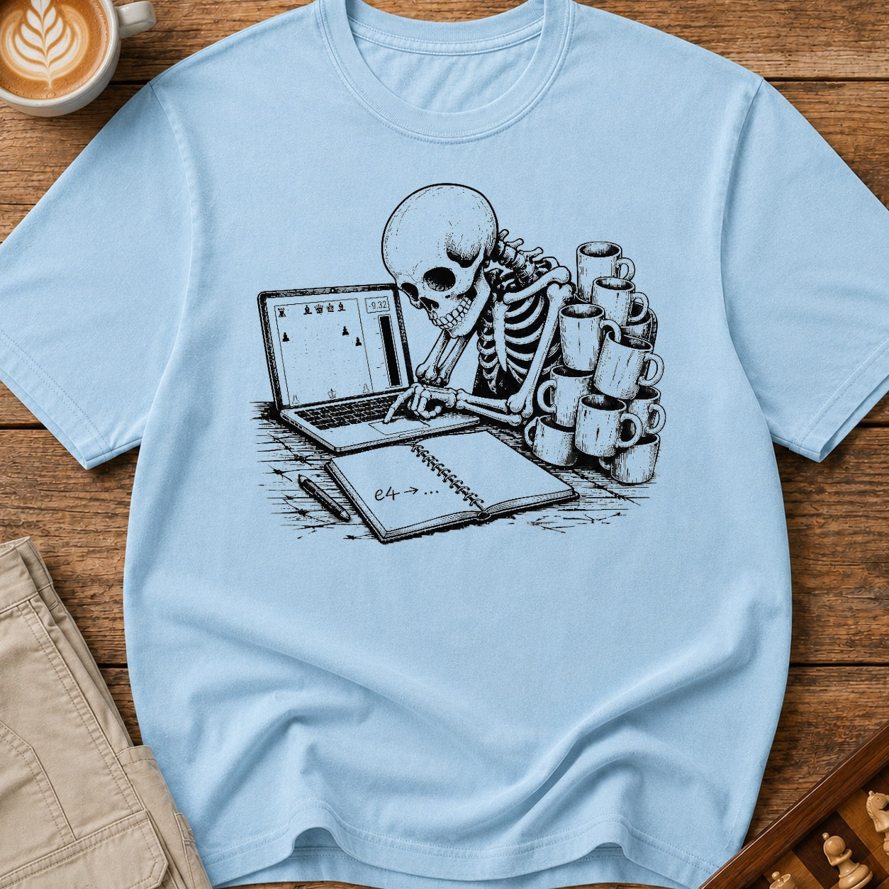 Caffeine And Checkmate T-Shirt