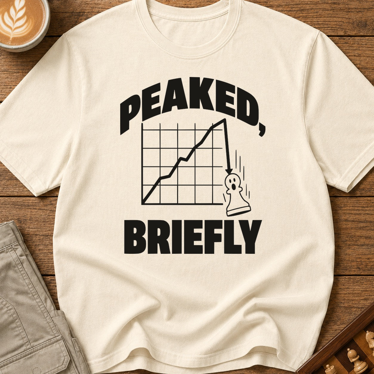 Peaked Briefly T-Shirt