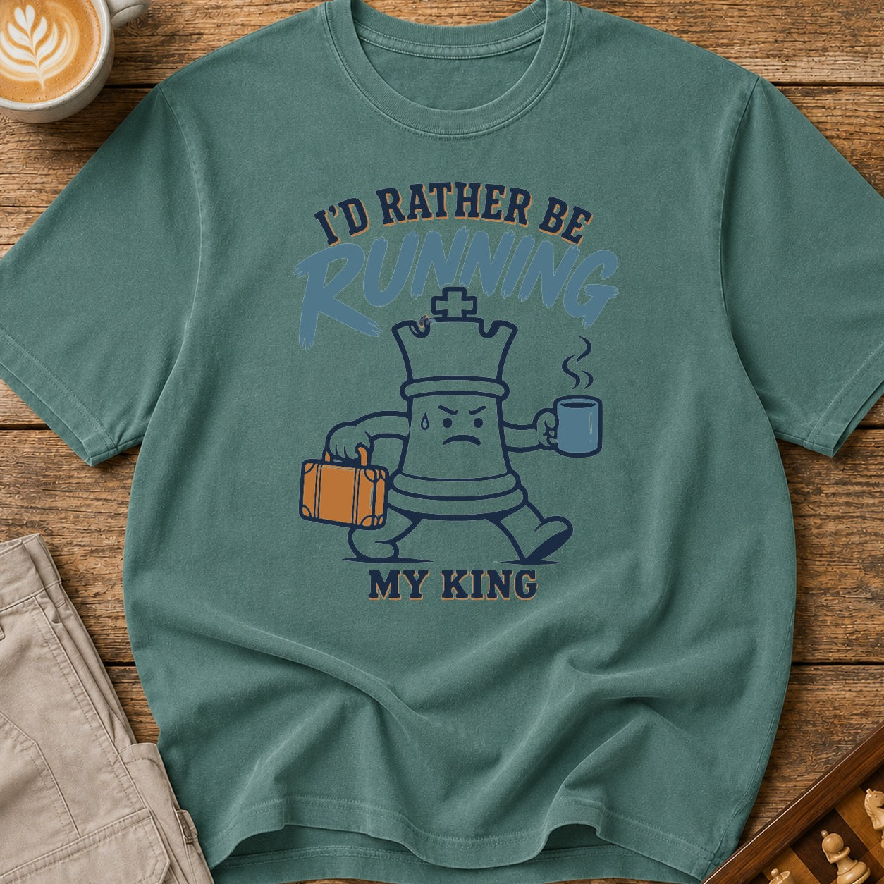 Rather Be Running My King T-Shirt