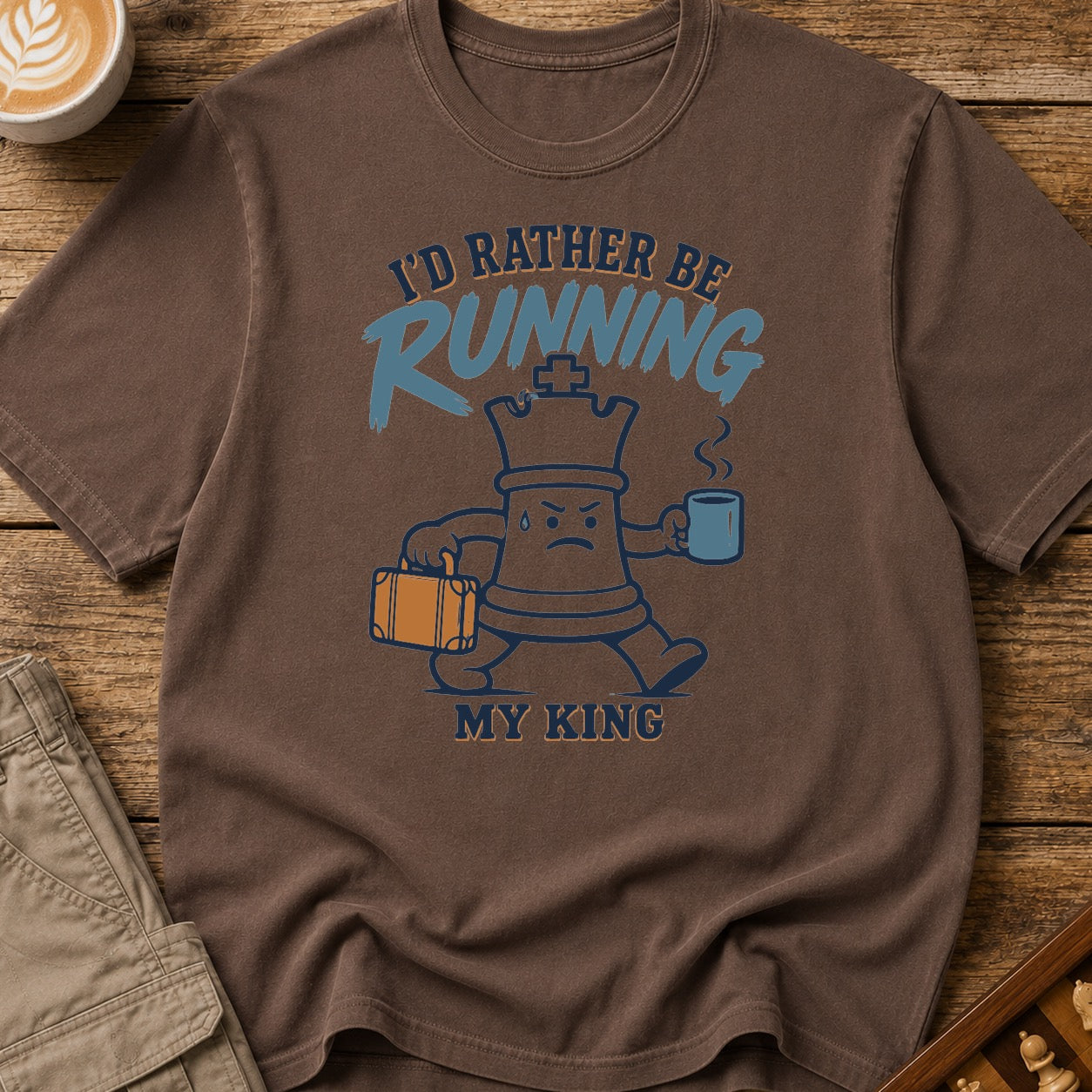 Rather Be Running My King T-Shirt