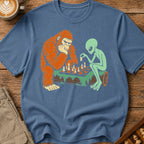 Bigfoot vs Alien T-Shirt