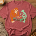 Bigfoot vs Alien T-Shirt