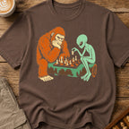 Bigfoot vs Alien T-Shirt
