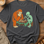 Bigfoot vs Alien T-Shirt