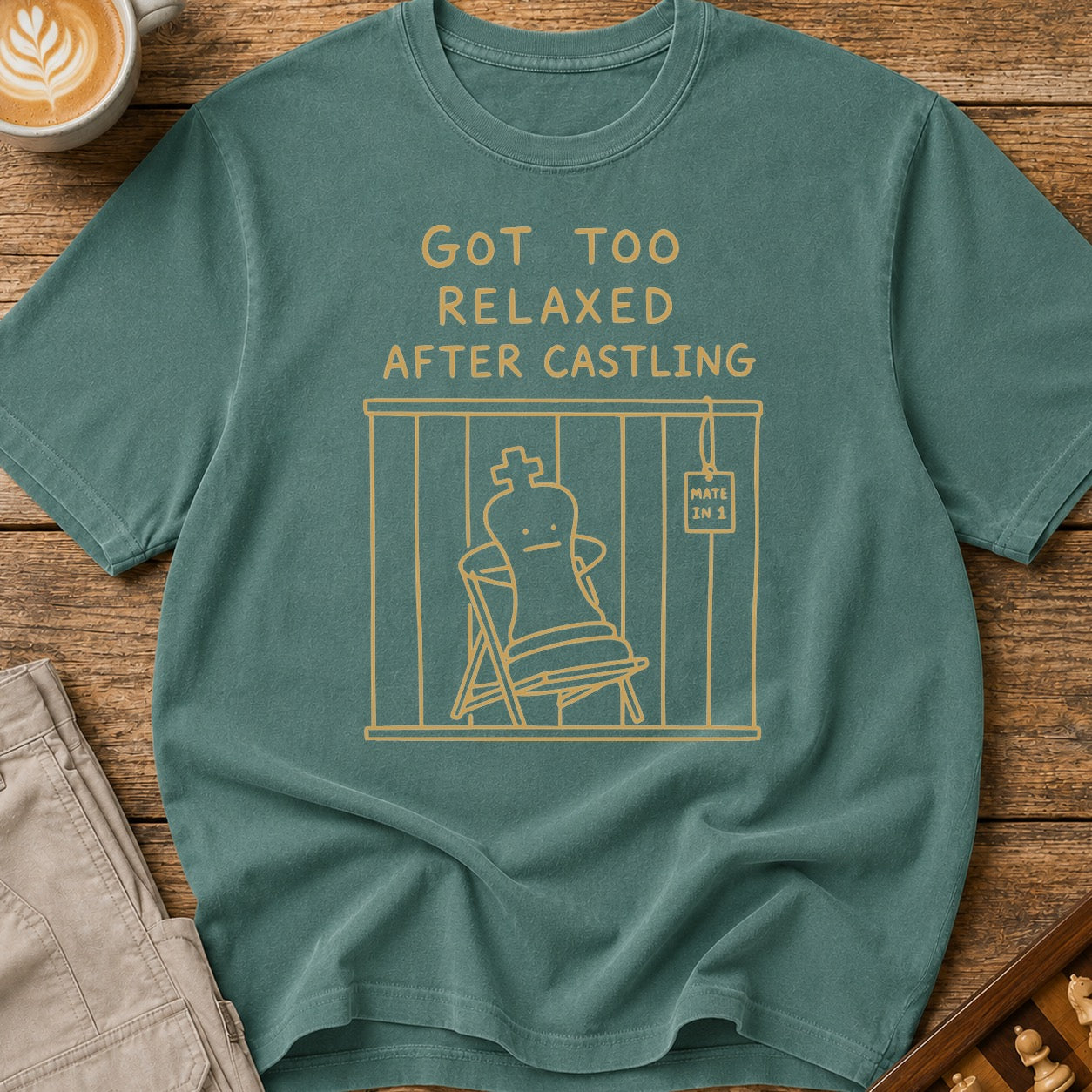 Too Relaxed After Castling T-Shirt