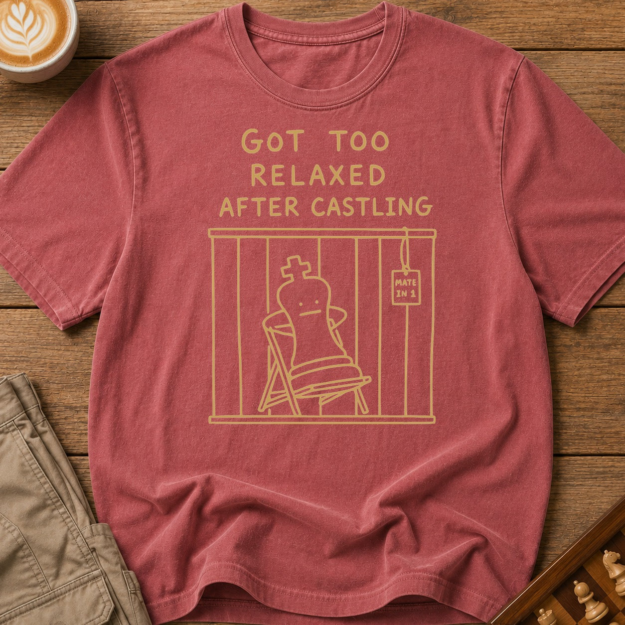 Too Relaxed After Castling T-Shirt