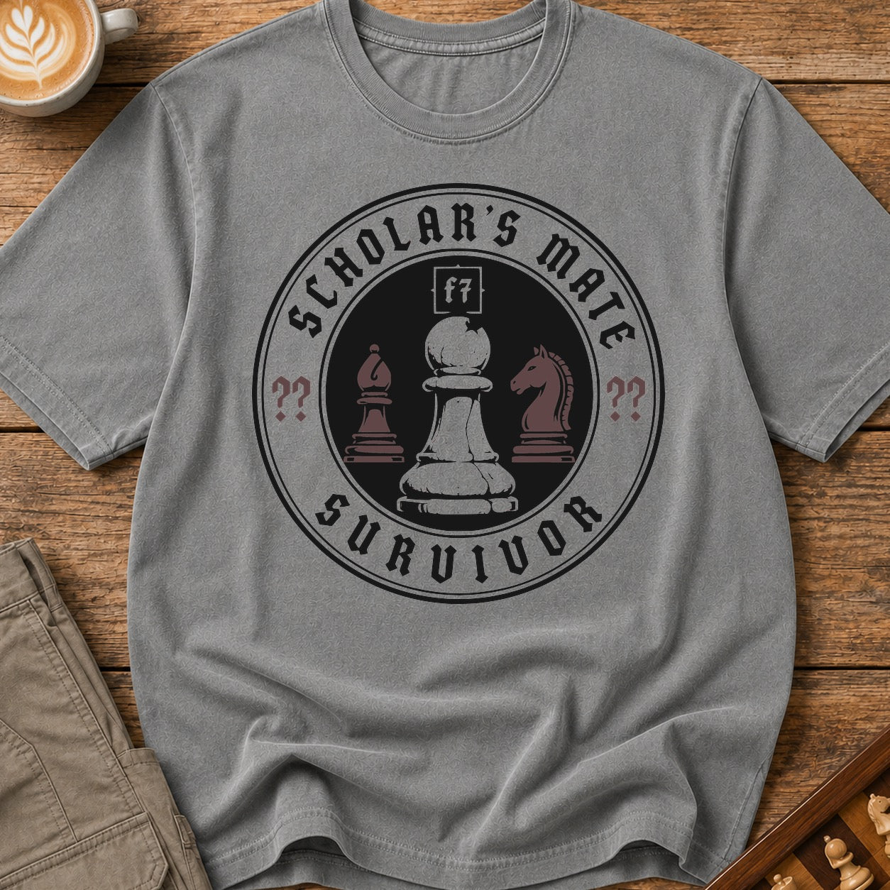 Scholars Mate Survivor T-Shirt