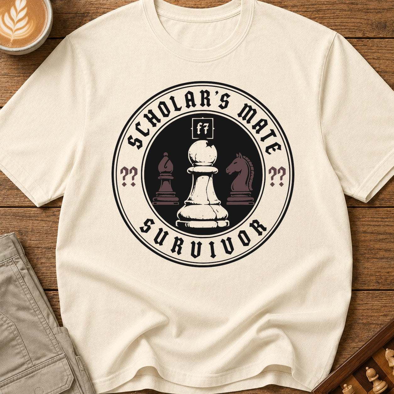 Scholars Mate Survivor T-Shirt