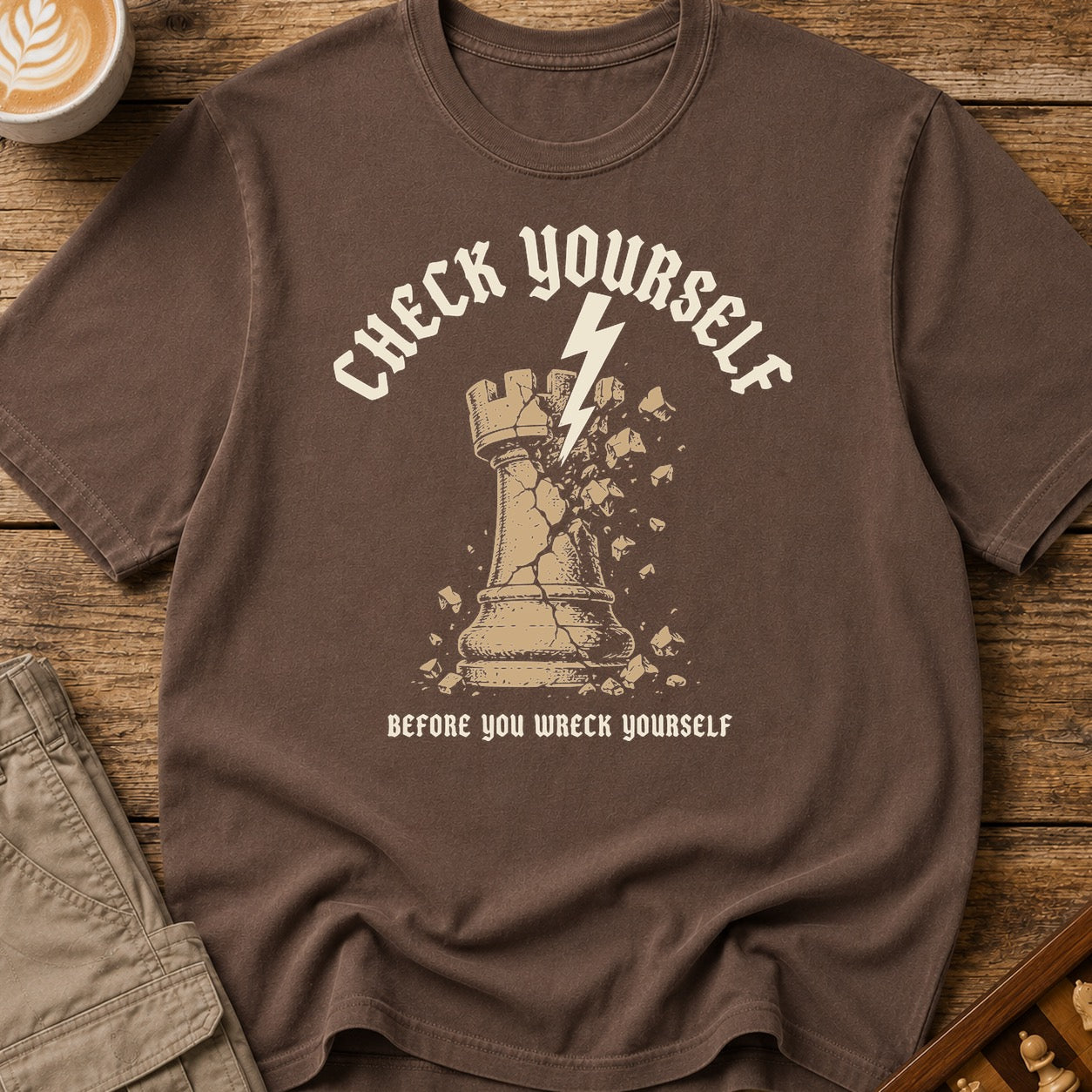 Check Yourself Before You Wreck Yourself T-Shirt