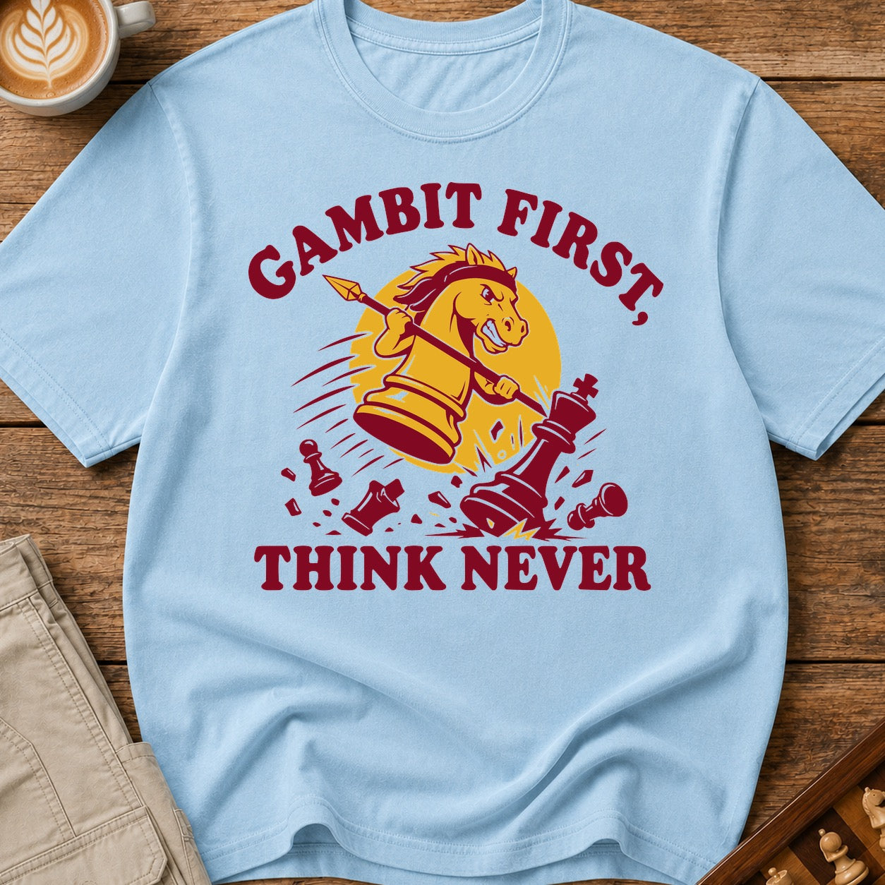 Gambit First Think Never T-Shirt