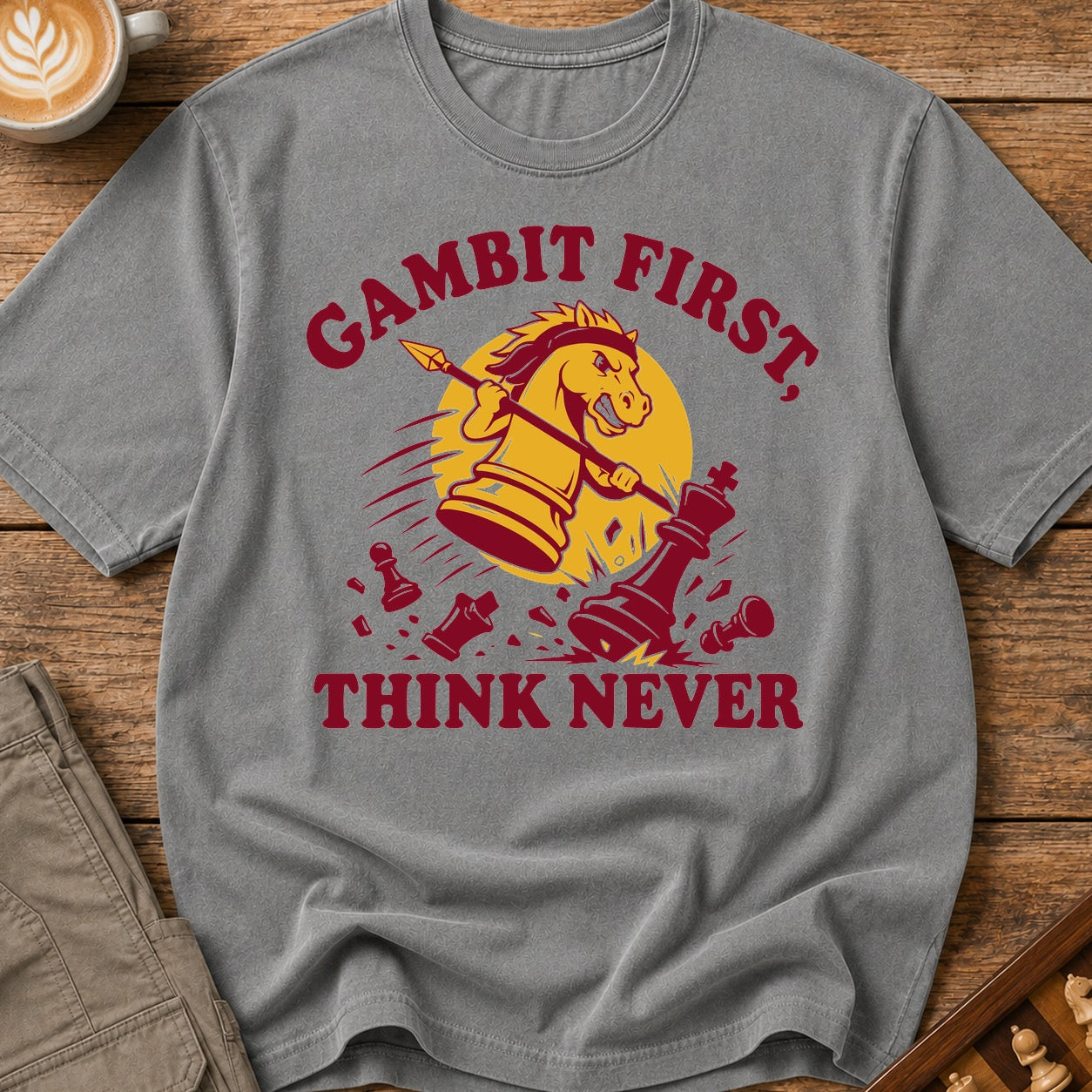 Gambit First Think Never T-Shirt