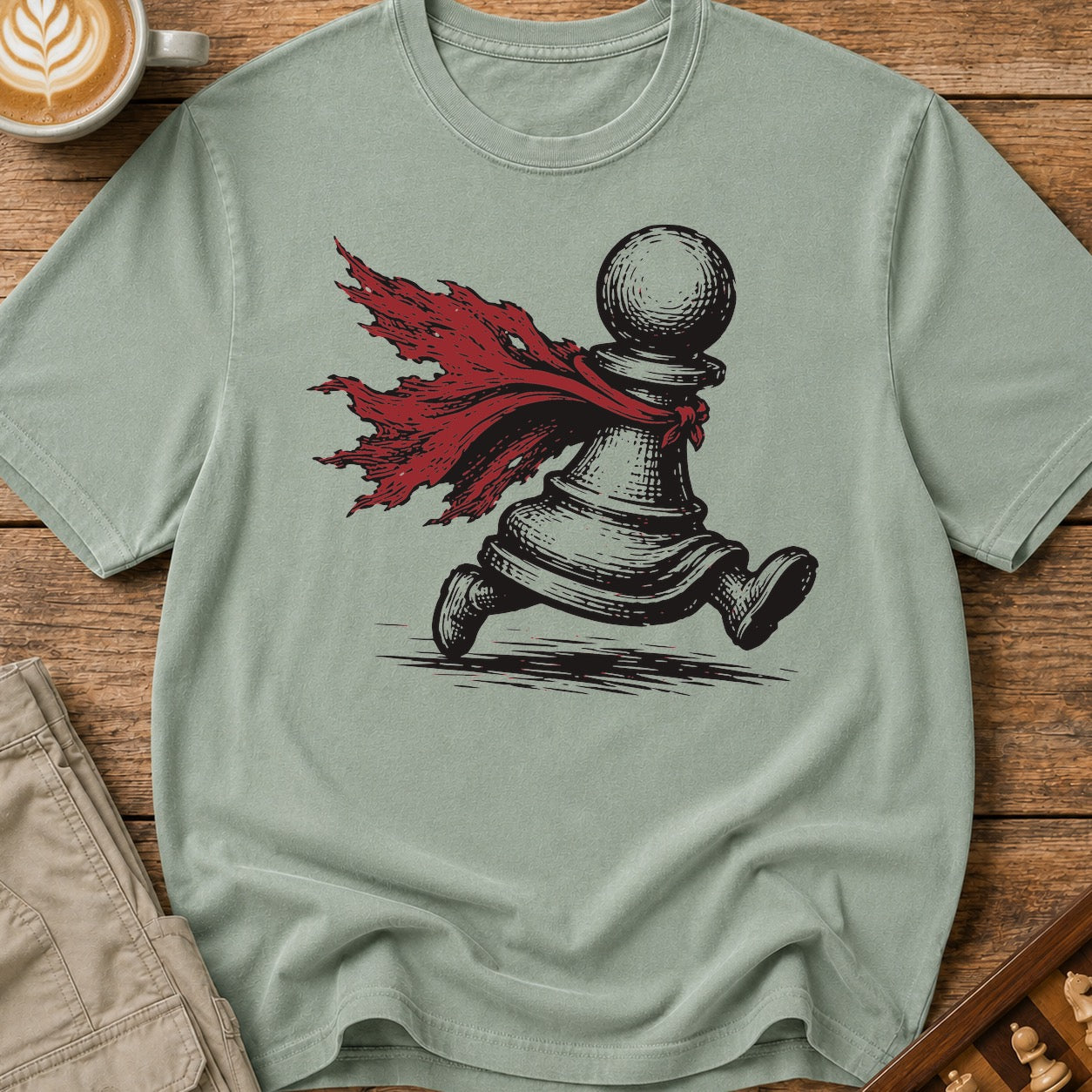 Caped Pawn T-Shirt
