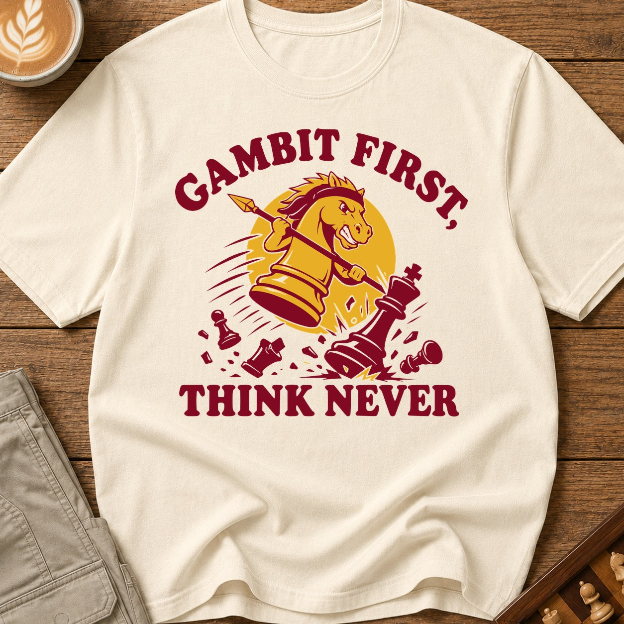 Gambit First Think Never T-Shirt