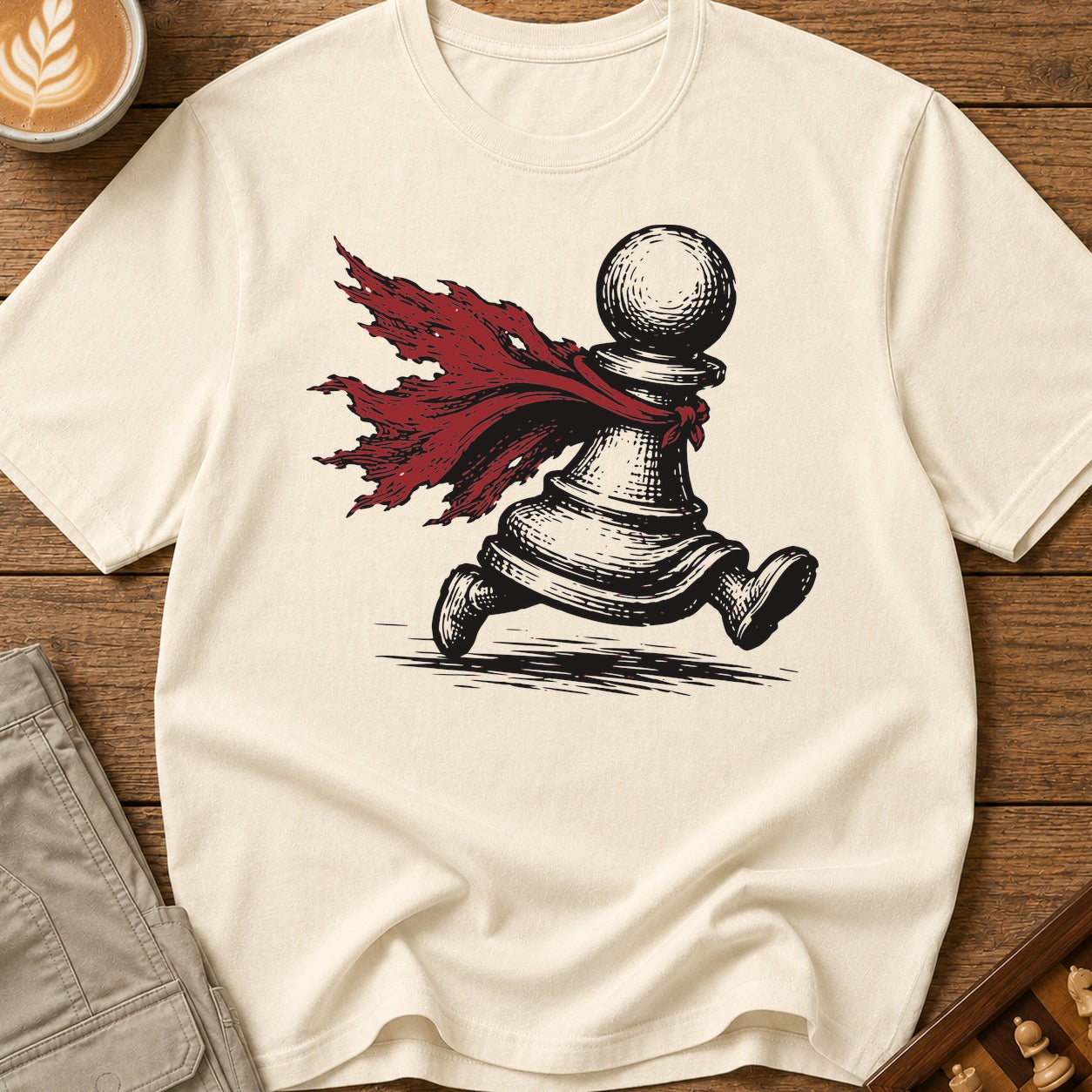 Caped Pawn T-Shirt