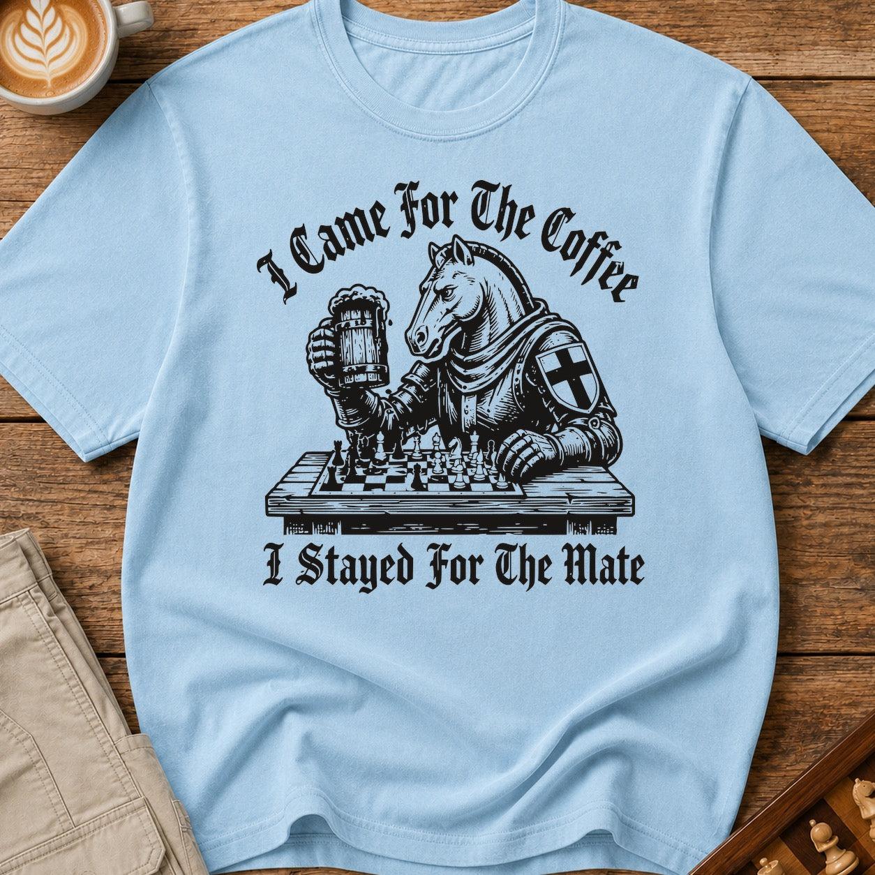 Came for the Coffee Stayed for the Mate T-Shirt