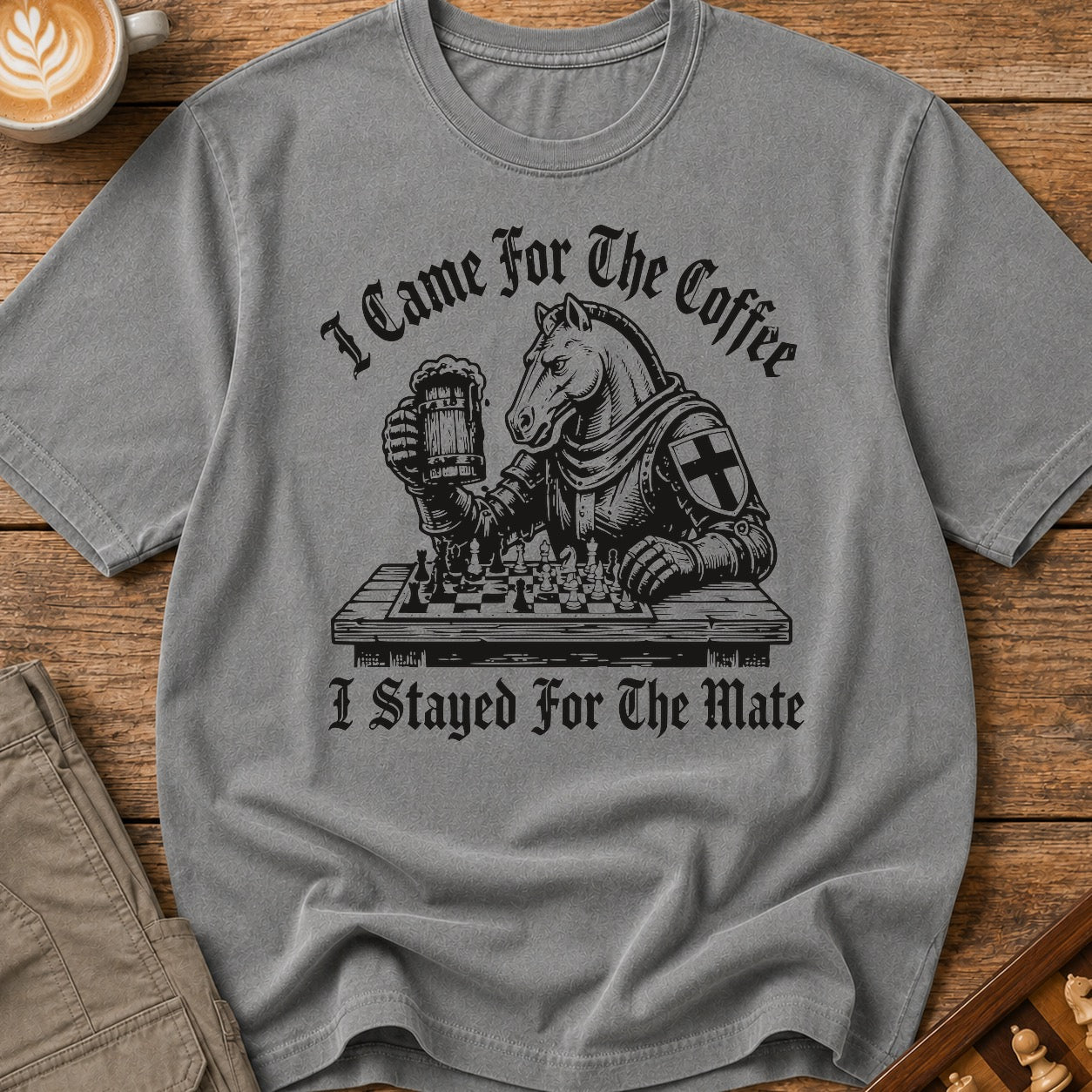 Came for the Coffee Stayed for the Mate T-Shirt