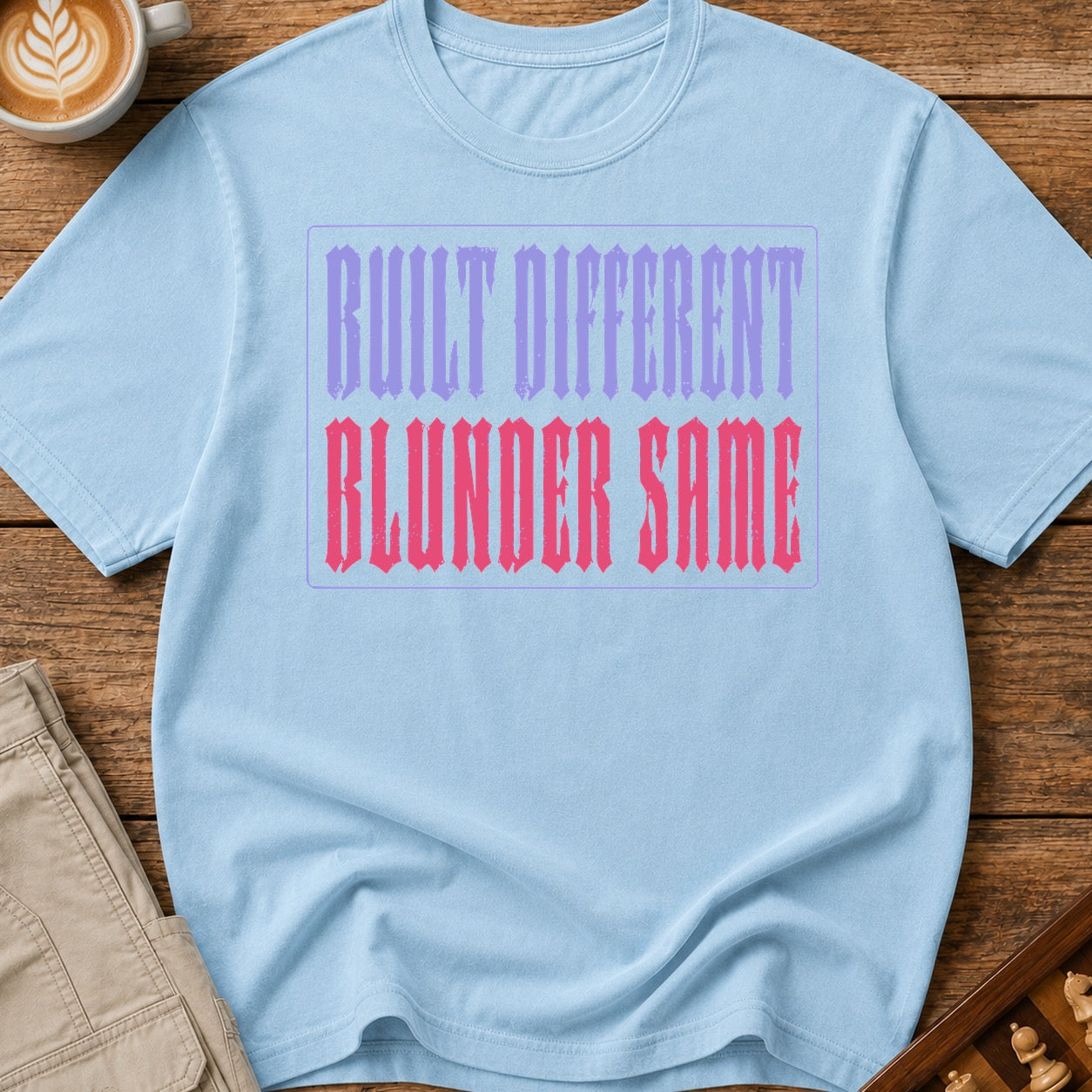 Built Different Blunder Same T-Shirt