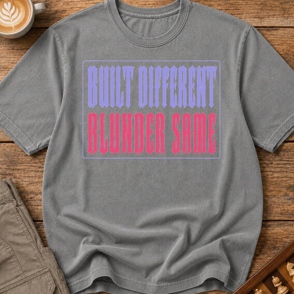 Built Different Blunder Same T-Shirt