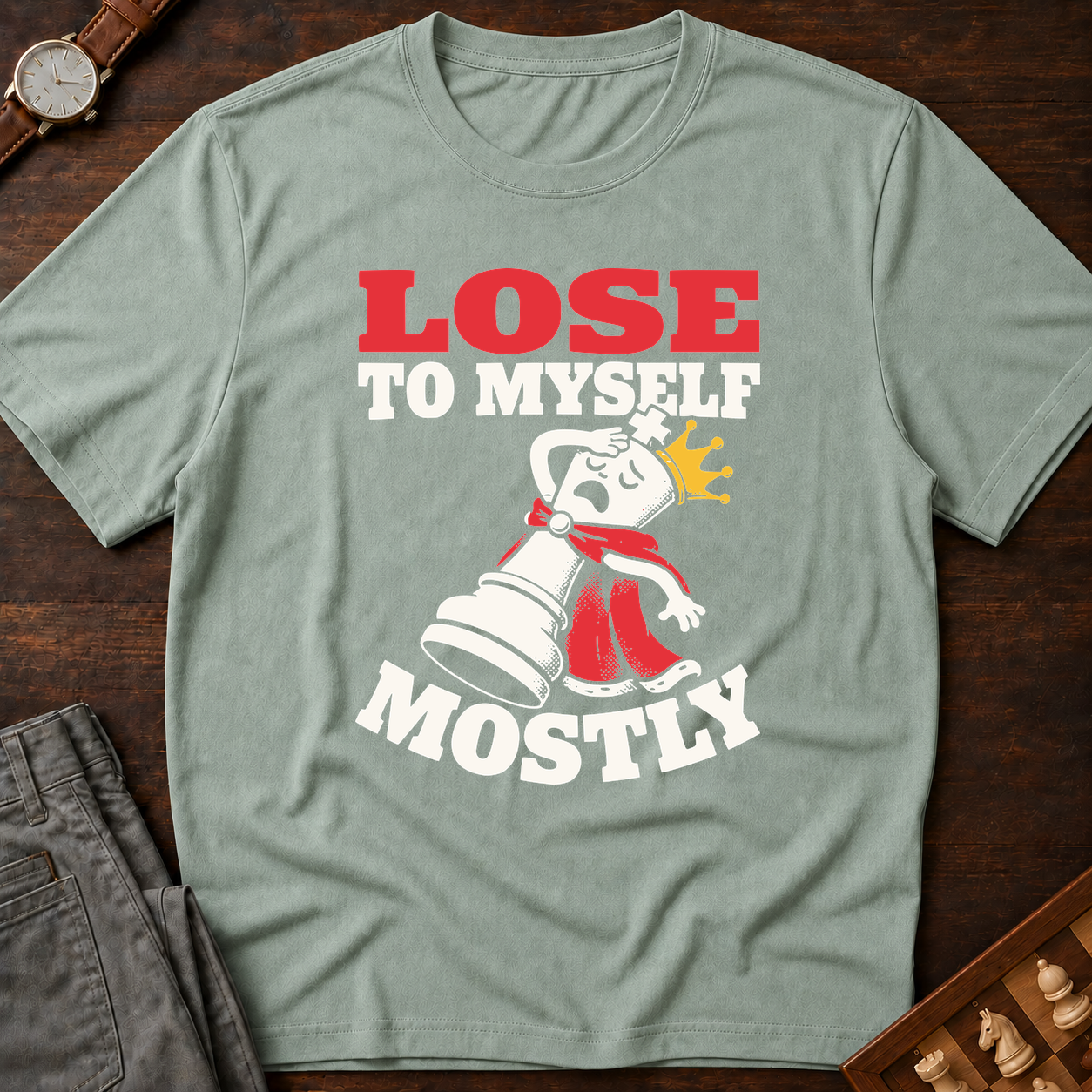 I Lose To Myself Mostly T-Shirt