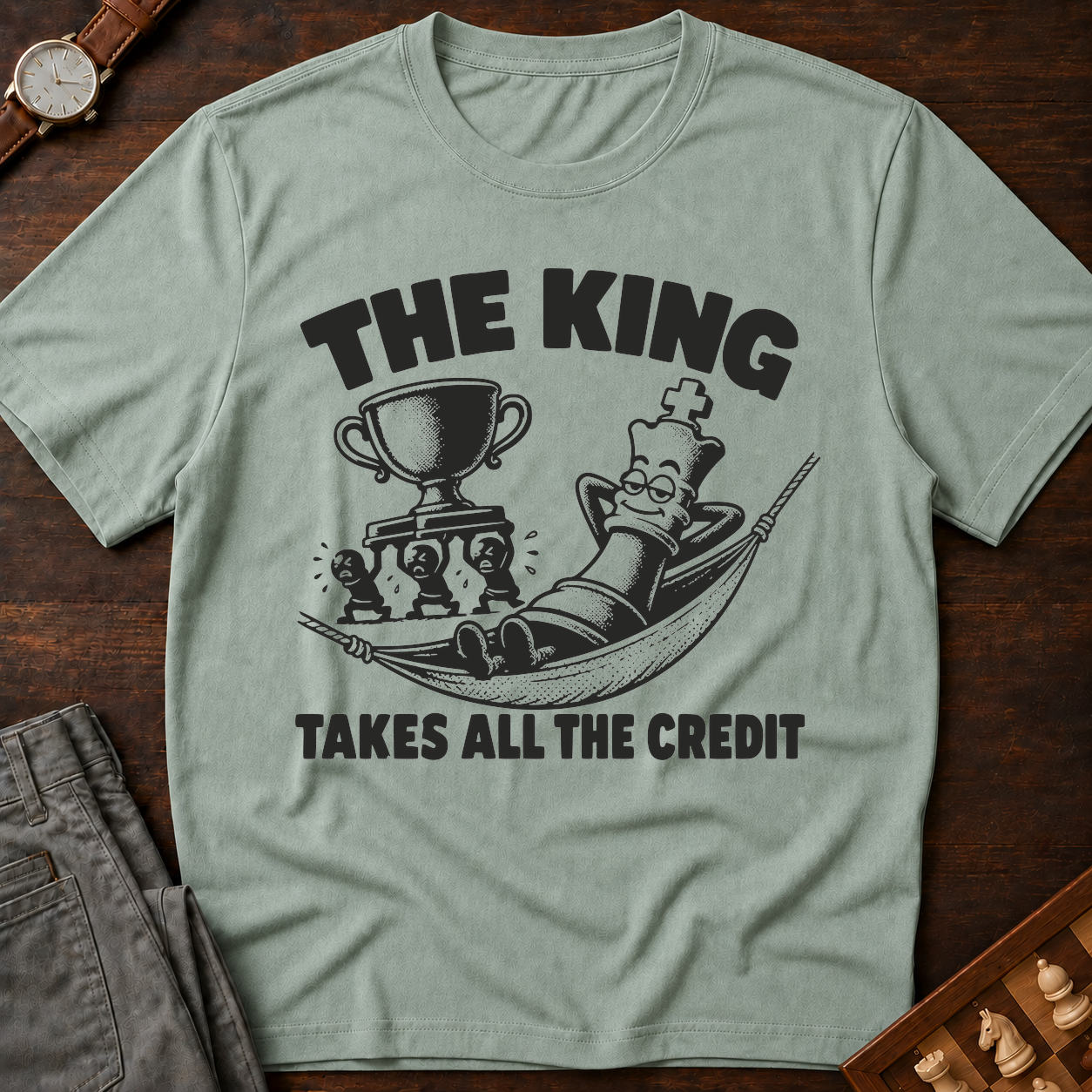 The King Takes All The Credit T-Shirt