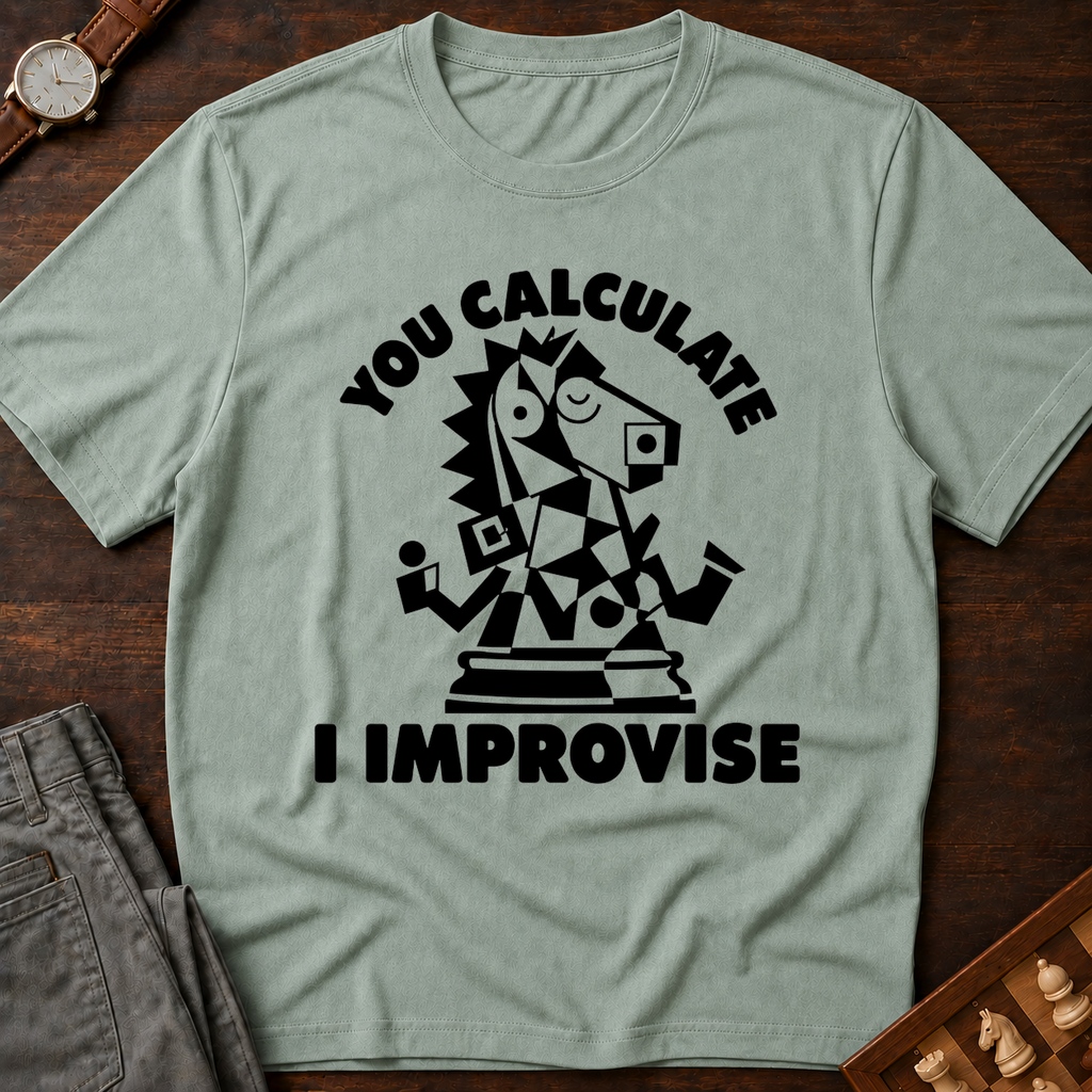 You Calculate I Improvise T-Shirt