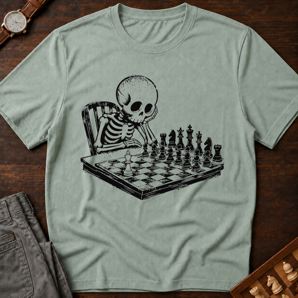 Skeleton At The Board T-Shirt