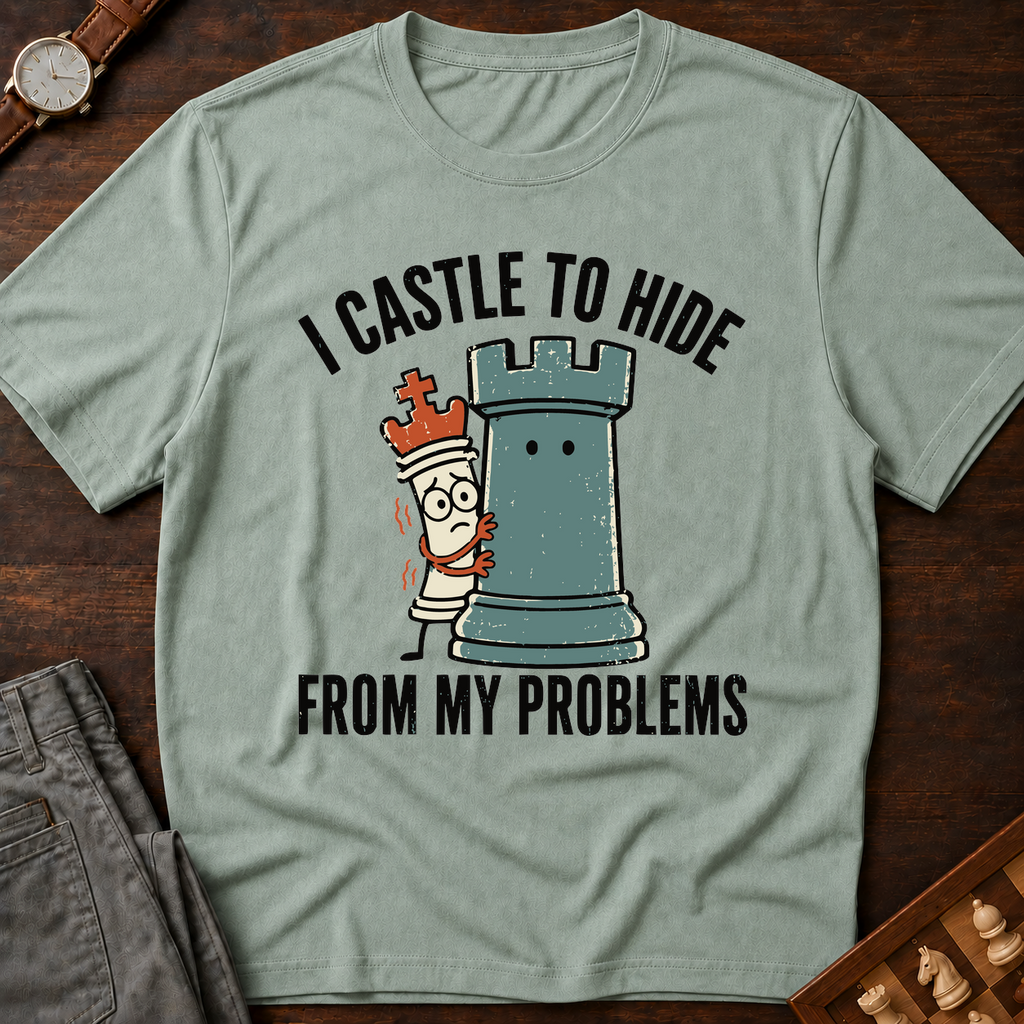I Castle To Hide From Problems T-Shirt