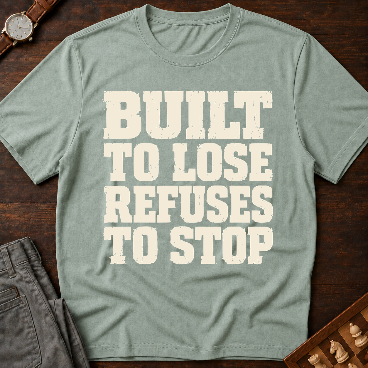Built To Lose Refuses To Stop T-Shirt