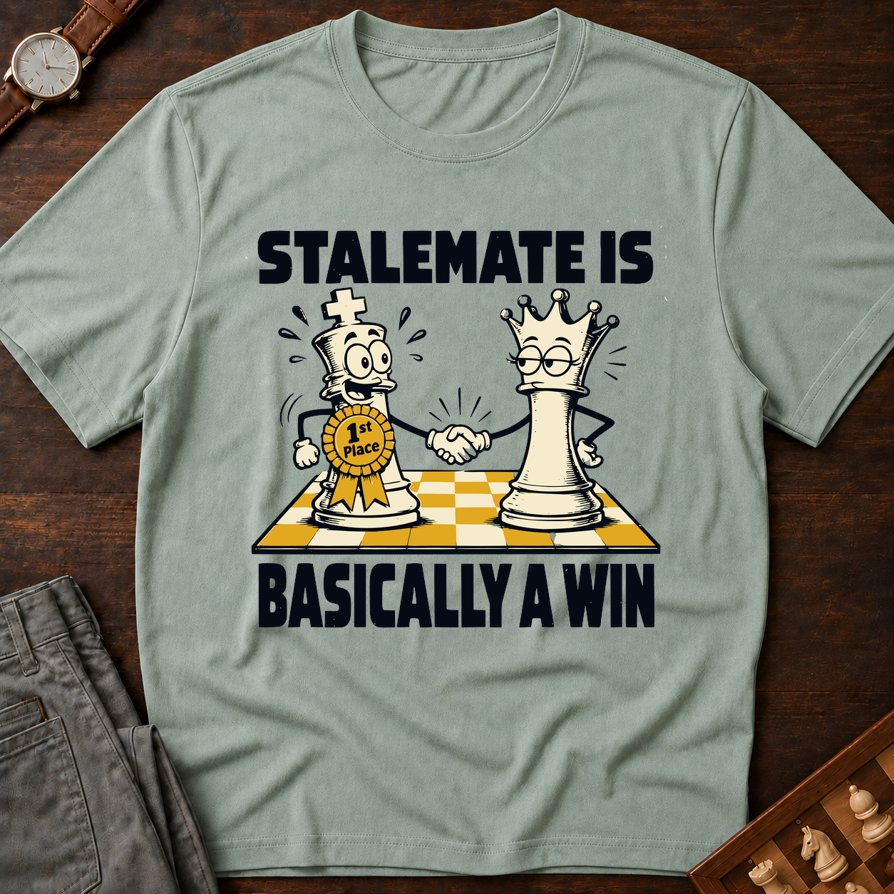 Stalemate Is Basically A Win T-Shirt