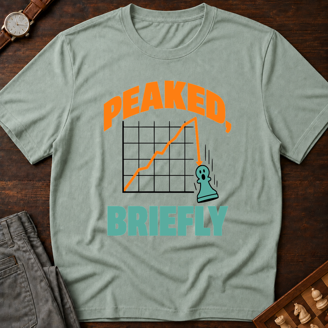 Peaked Briefly T-Shirt