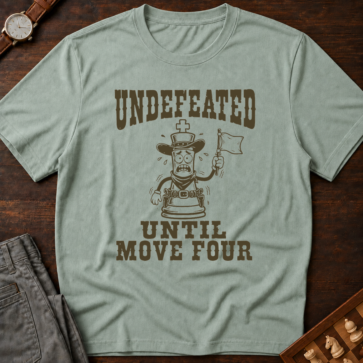 Undefeated Until Move Four T-Shirt