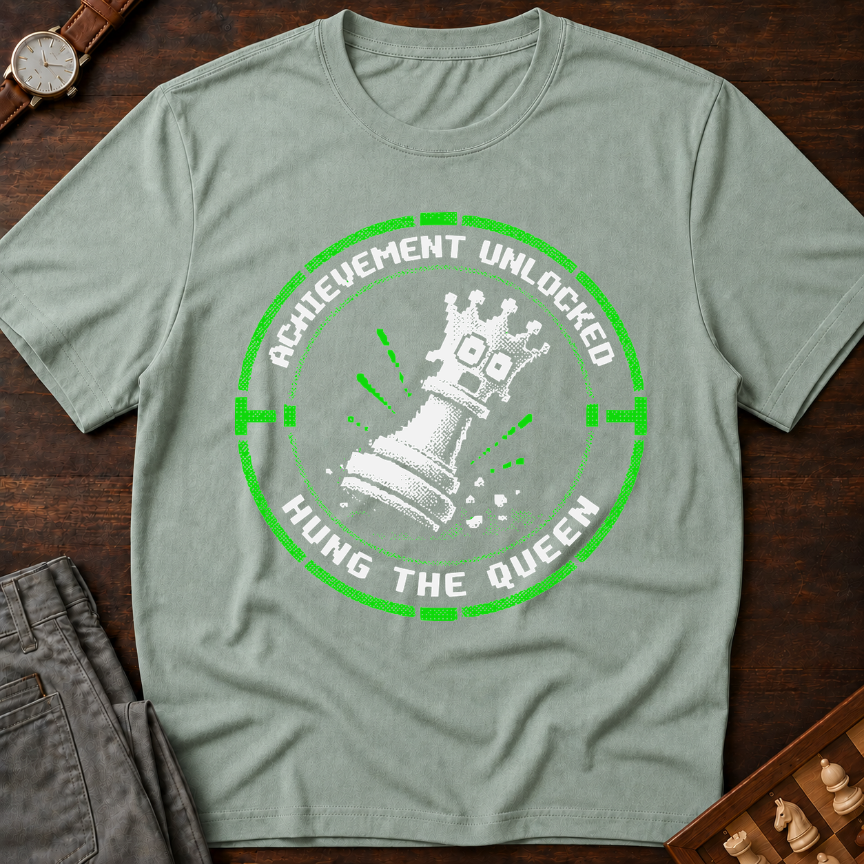 Achievement Unlocked Hung The Queen T-Shirt