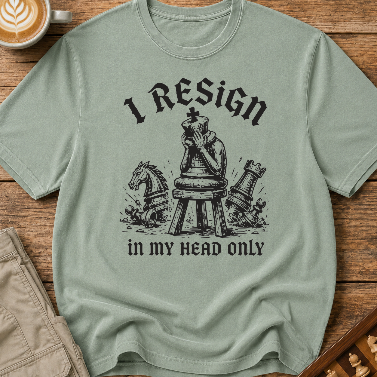 I Resign In My Head Only T-Shirt