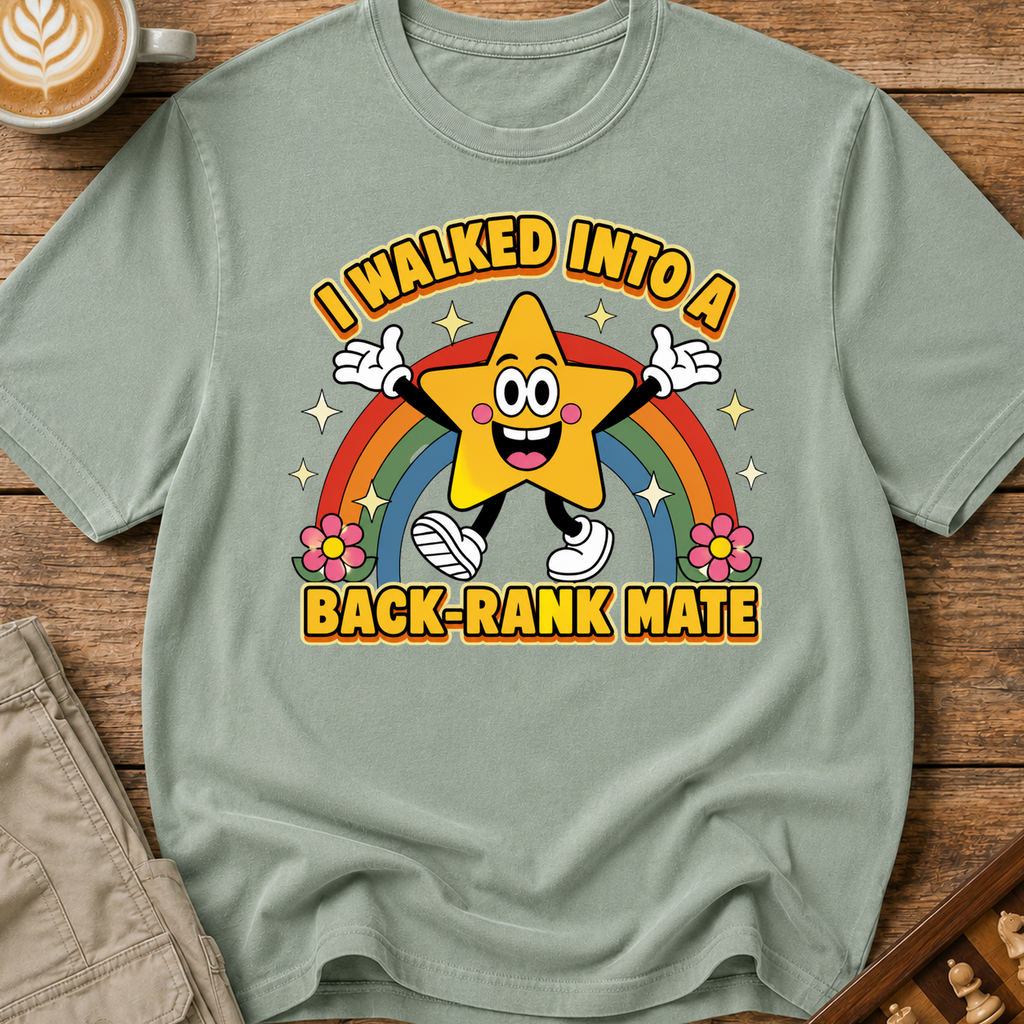 Walked Into a Back-Rank Mate T-Shirt