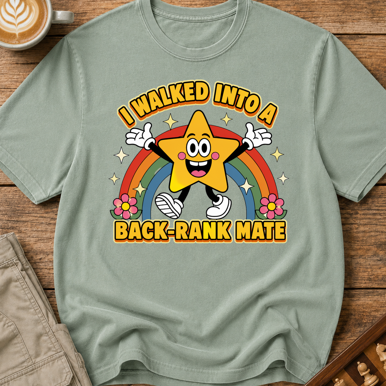 Walked Into a Back-Rank Mate T-Shirt